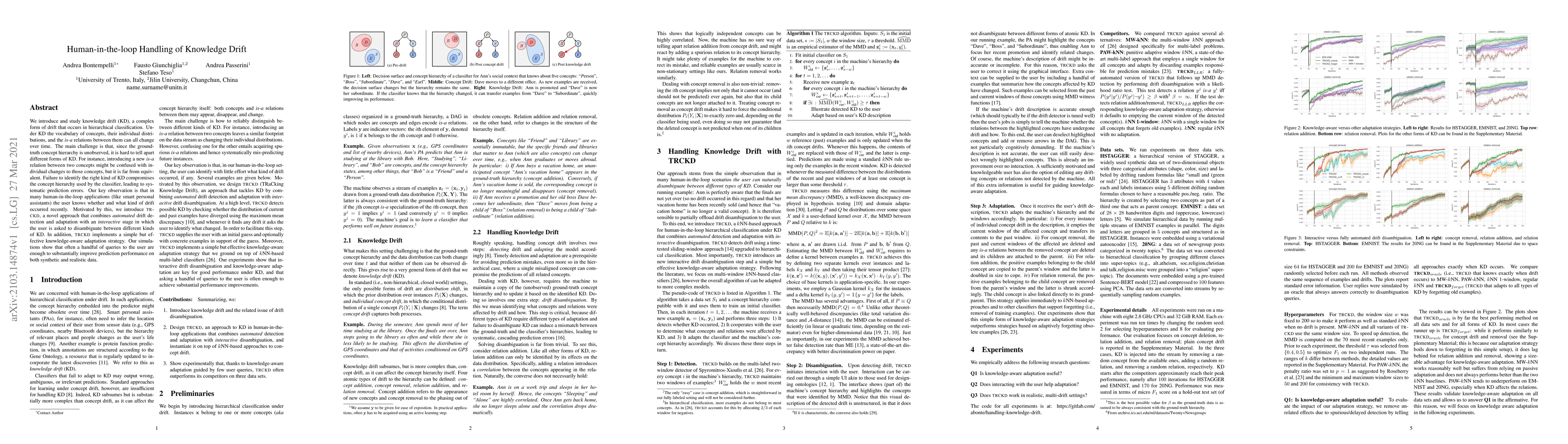 Thumbnail for Human-in-the-loop Handling of Knowledge Drift