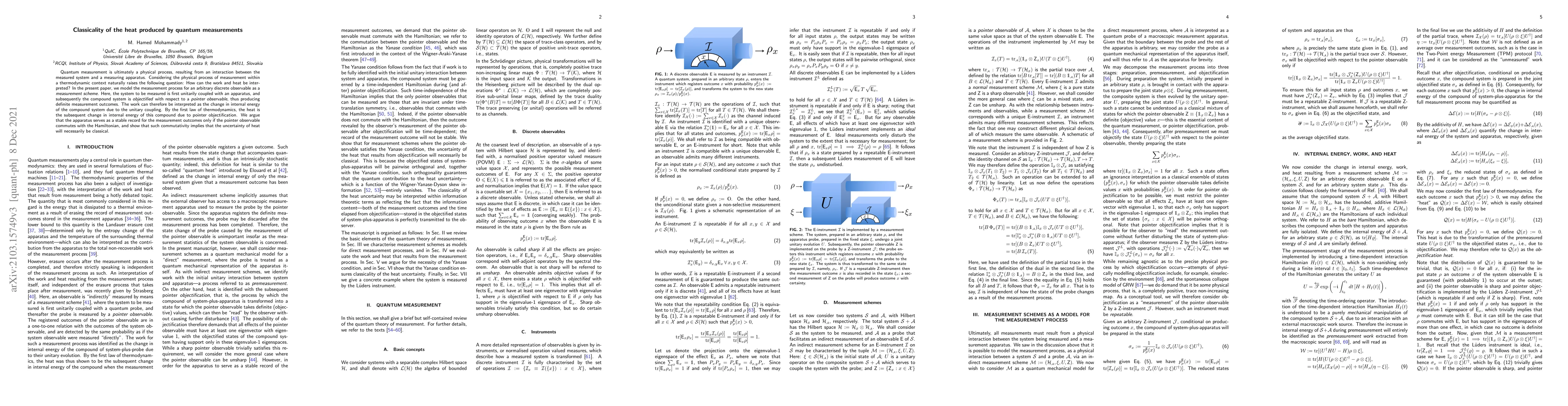 Thumbnail for Classicality of the heat produced by quantum measurements
