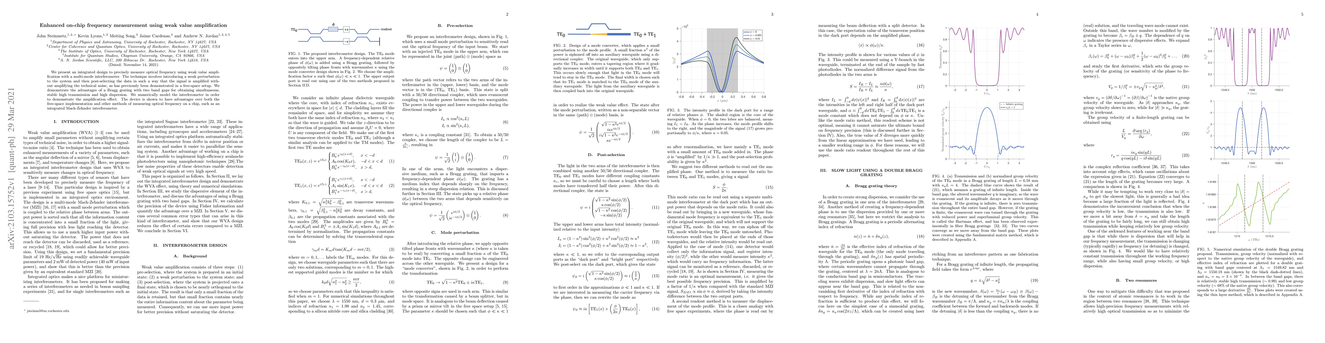 Thumbnail for Enhanced on-chip frequency measurement using weak value amplification