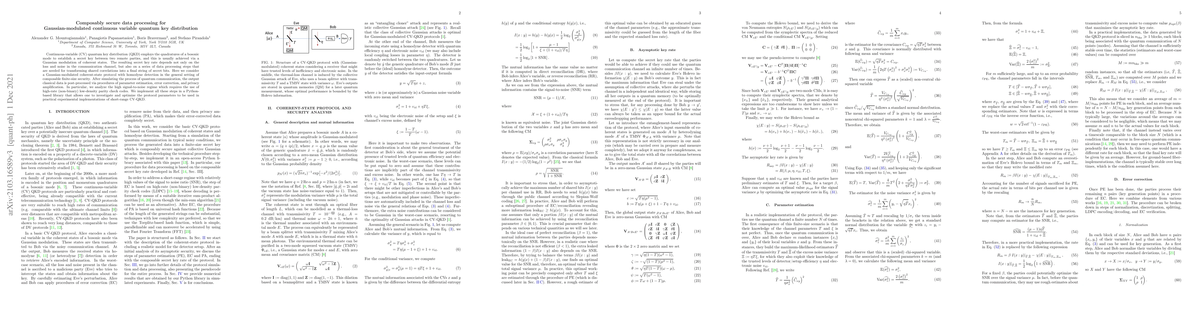 Thumbnail for Composably secure data processing for Gaussian-modulated continuous
  variable quantum key distribution