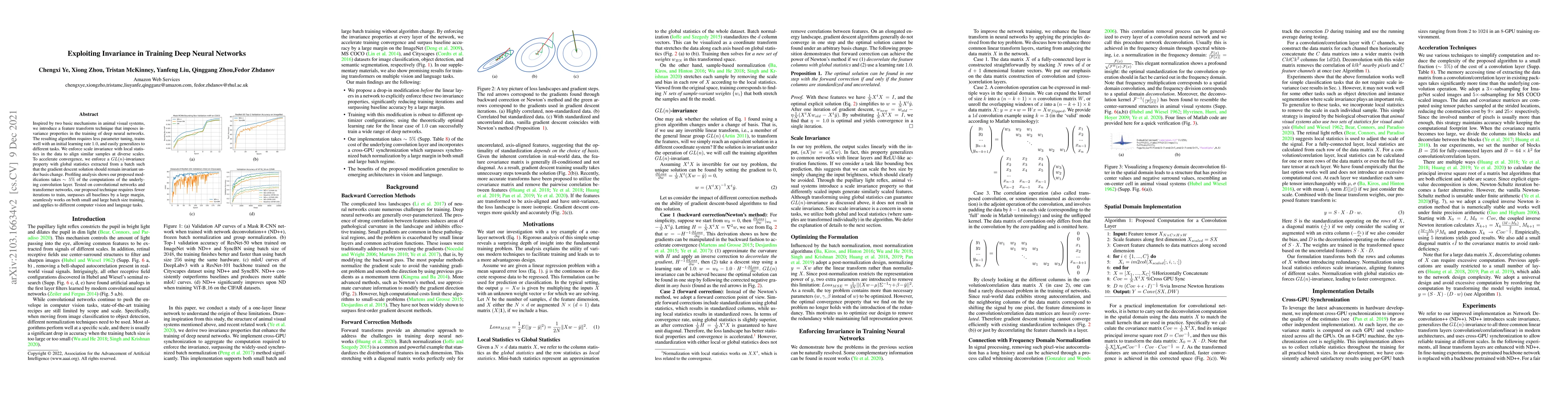 Thumbnail for Exploiting Invariance in Training Deep Neural Networks