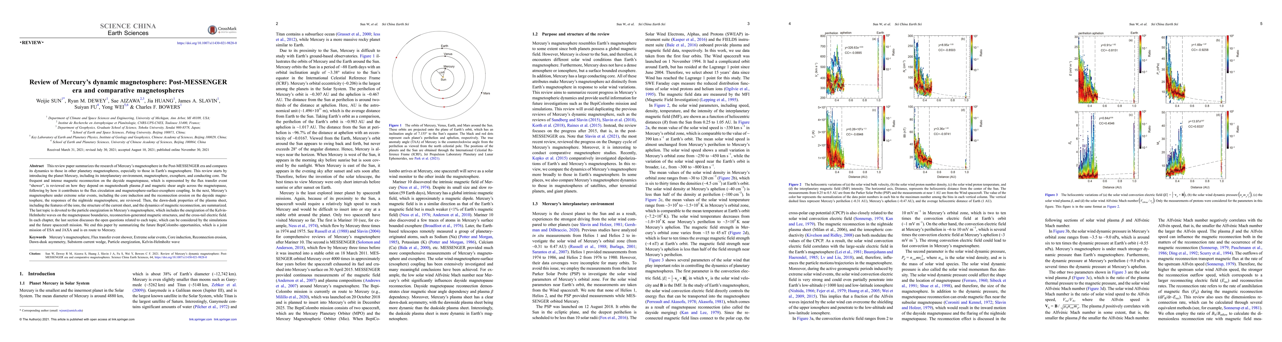 Thumbnail for Review of Mercury's Dynamic Magnetosphere: Post-MESSENGER Era and
  Comparative Magnetospheres