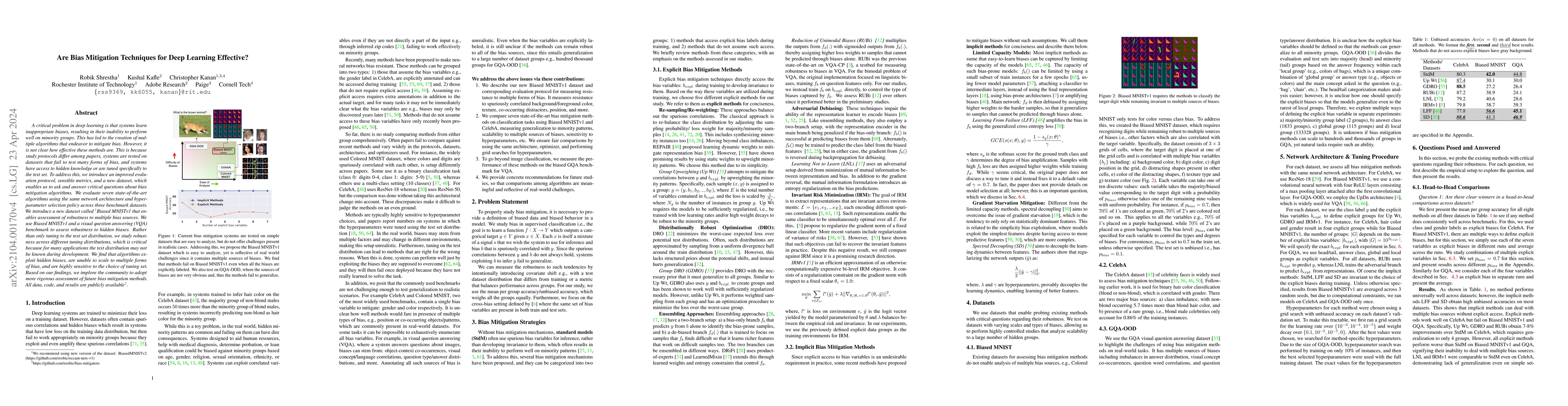 Thumbnail for Are Bias Mitigation Techniques for Deep Learning Effective?