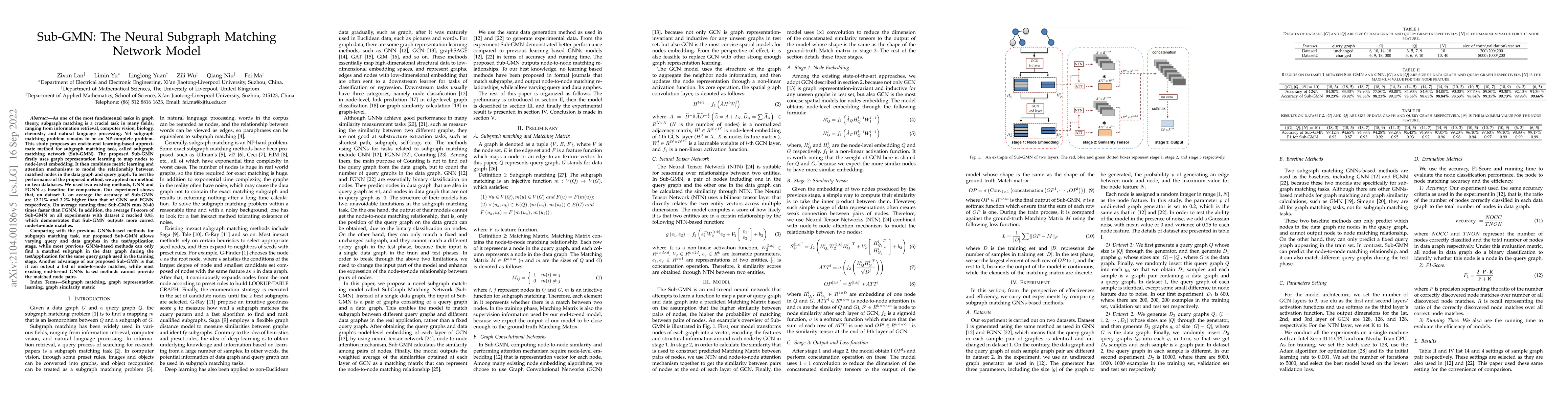 Thumbnail for Sub-GMN: The Neural Subgraph Matching Network Model