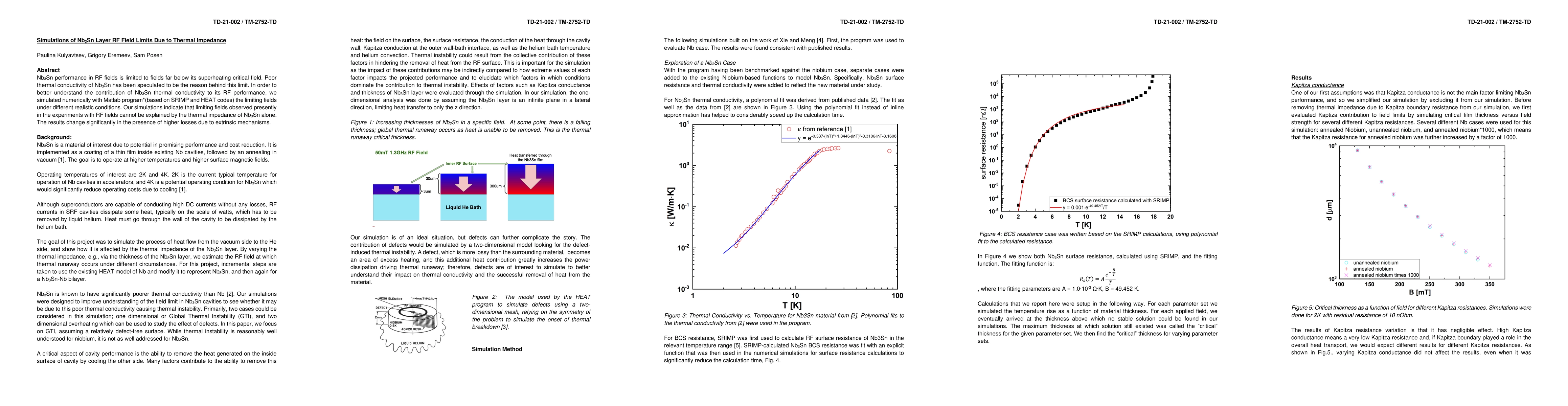 Thumbnail for Simulations of $Nb_{3}Sn$ Layer RF Field Limits Due to Thermal Impedance