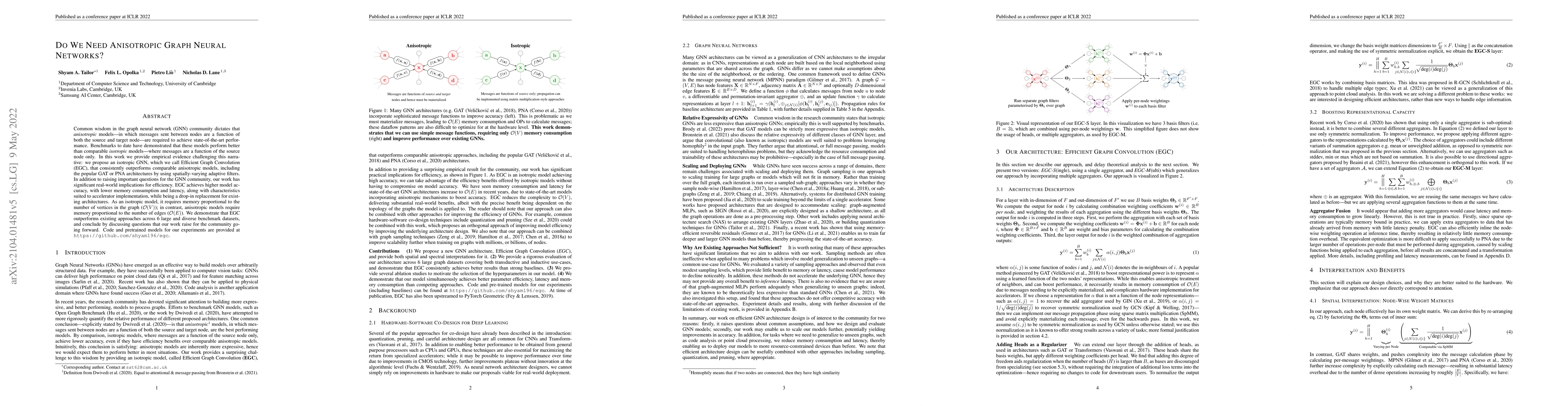 Thumbnail for Do We Need Anisotropic Graph Neural Networks?