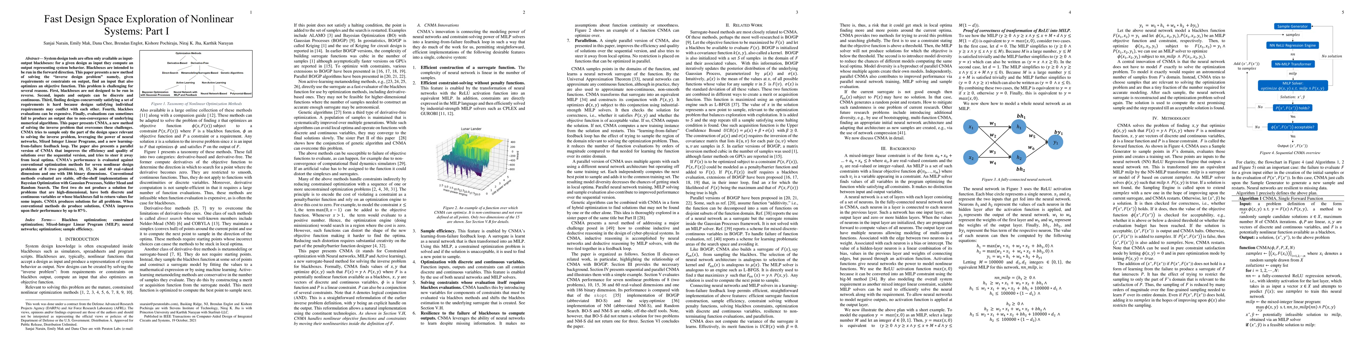 Thumbnail for Fast Design Space Exploration of Nonlinear Systems: Part I
