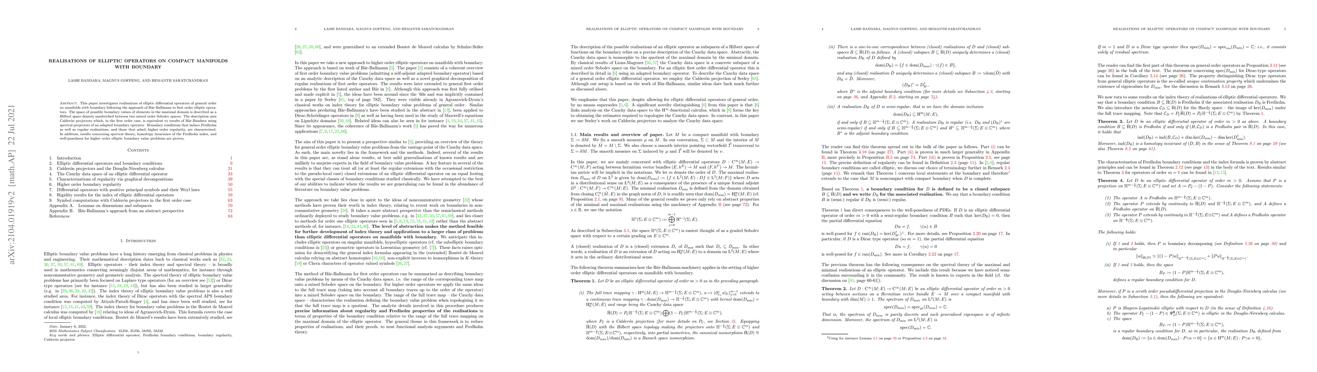 Thumbnail for Realisations of elliptic operators on compact manifolds with boundary