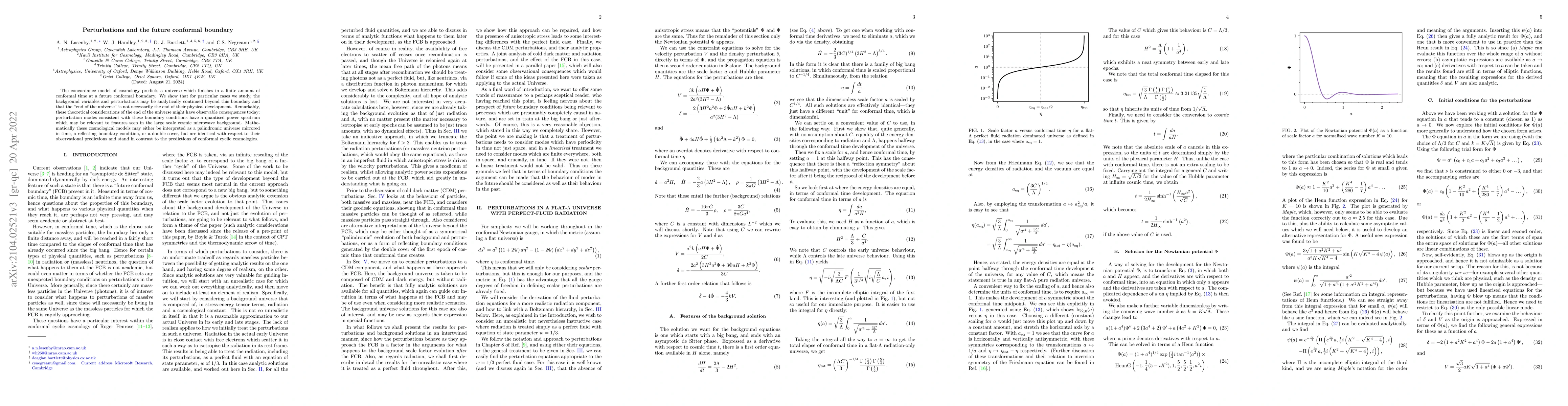 Thumbnail for Perturbations and the Future Conformal Boundary