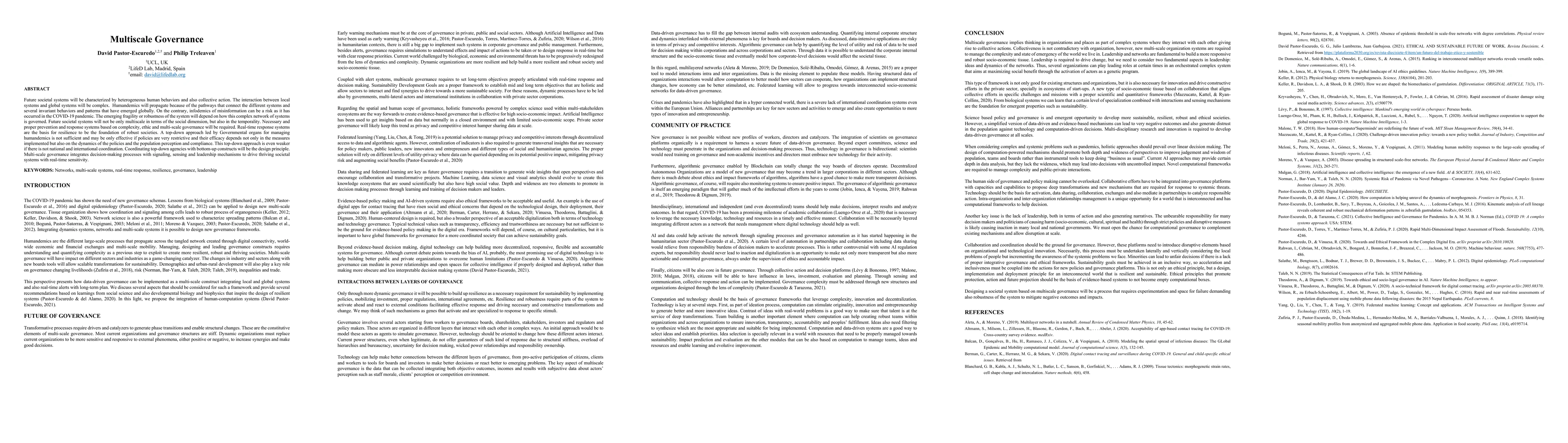 Thumbnail for Multiscale Governance