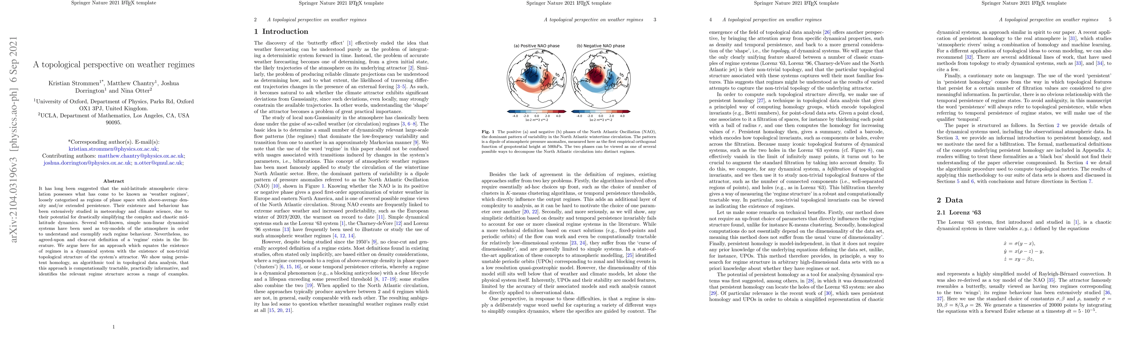 Thumbnail for A topological perspective on weather regimes