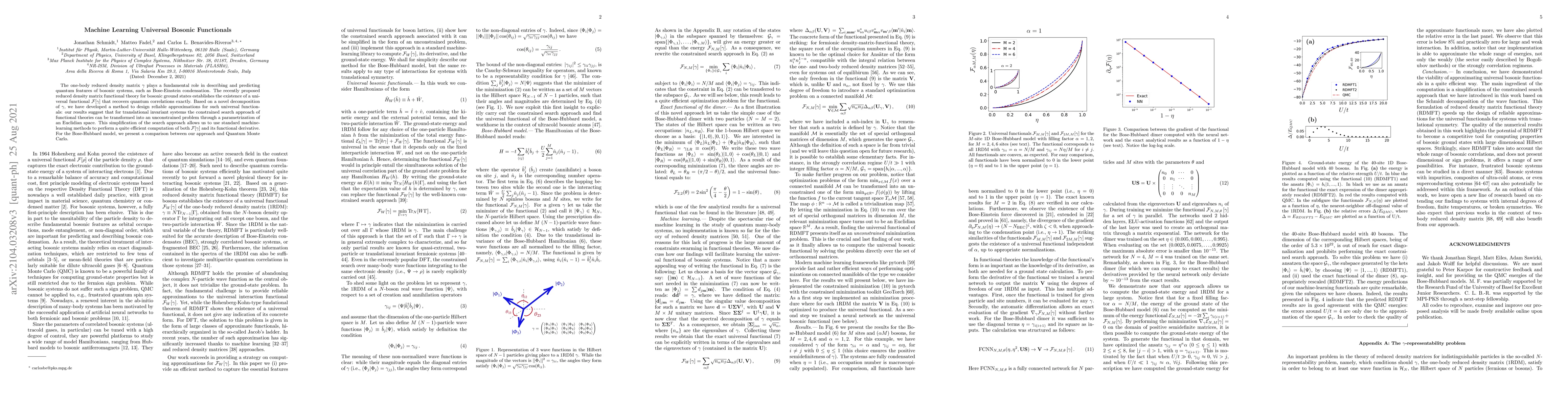 Thumbnail for Machine Learning Universal Bosonic Functionals
