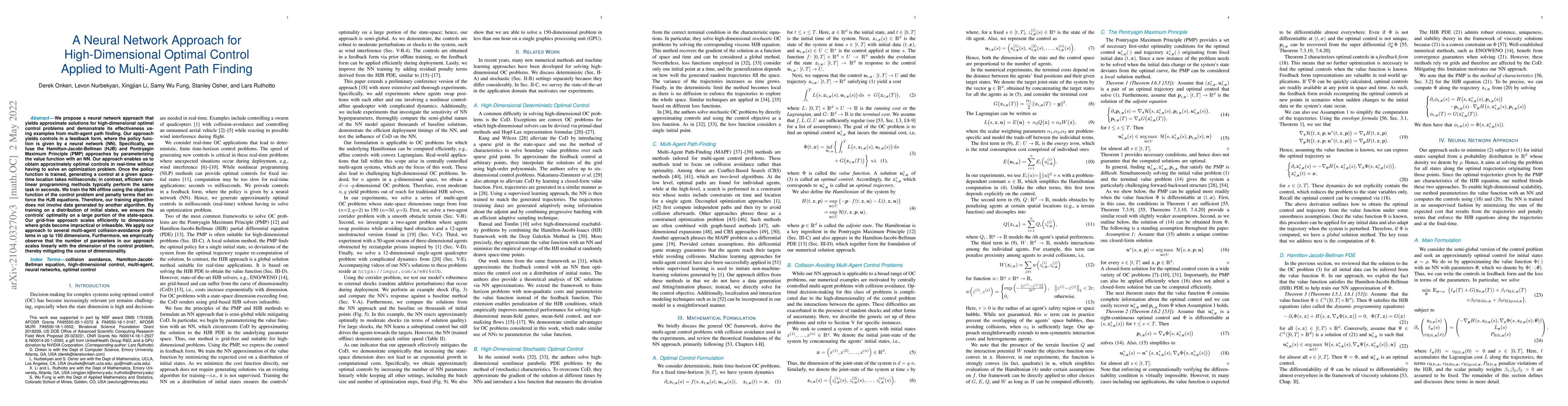 Thumbnail for A Neural Network Approach for High-Dimensional Optimal Control Applied
  to Multi-Agent Path Finding