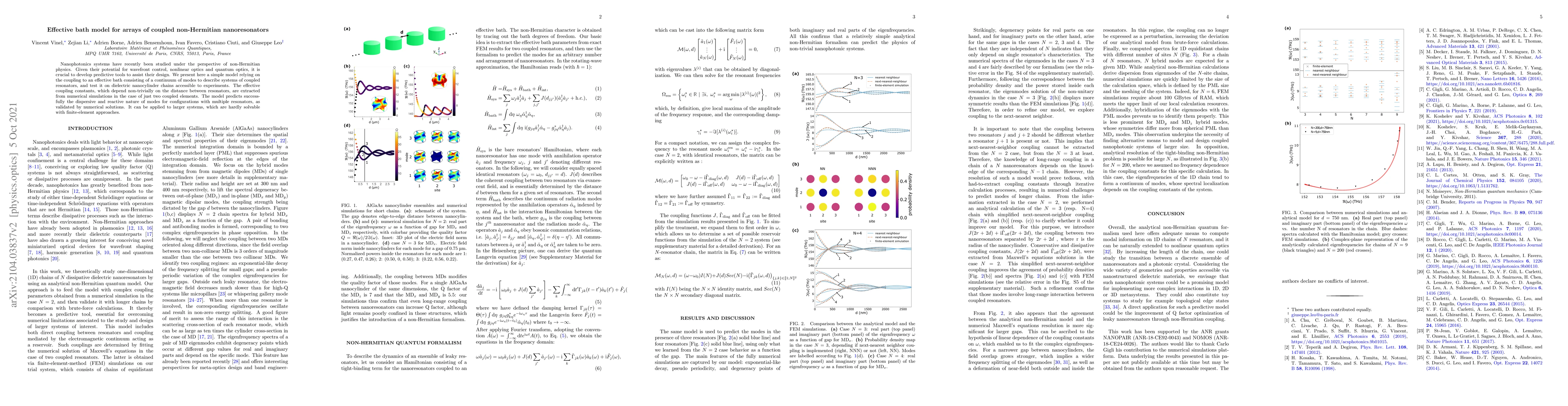 Thumbnail for Effective bath model for arrays of coupled non-Hermitian nanoresonators