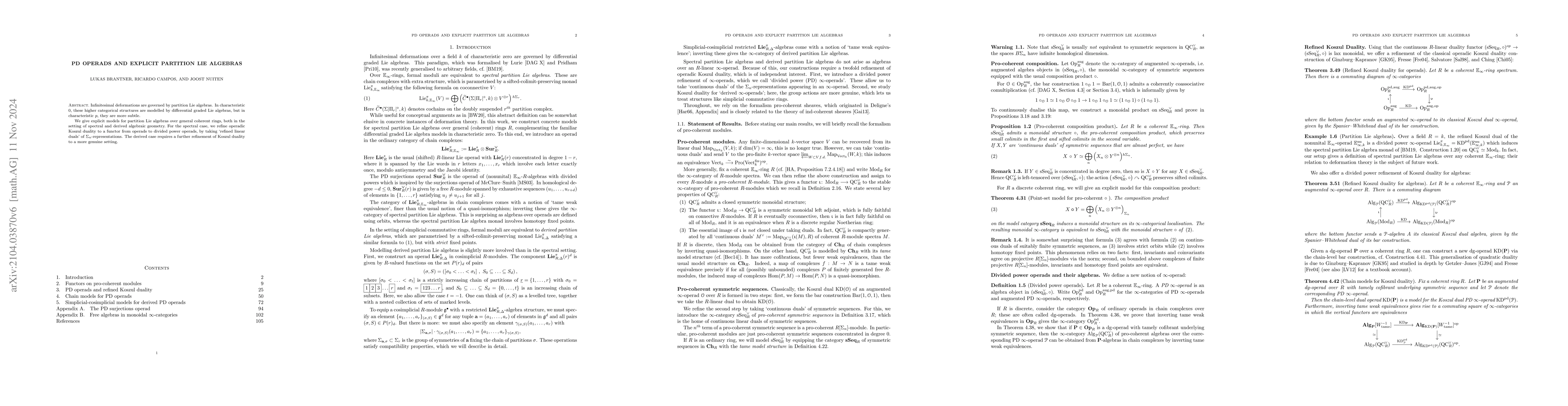 Thumbnail for PD Operads and Explicit Partition Lie Algebras
