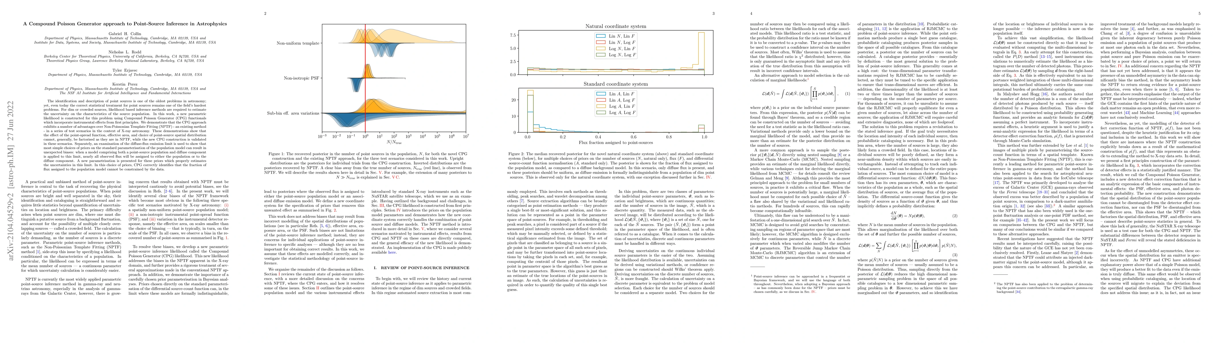 Thumbnail for A Compound Poisson Generator approach to Point-Source Inference in
  Astrophysics