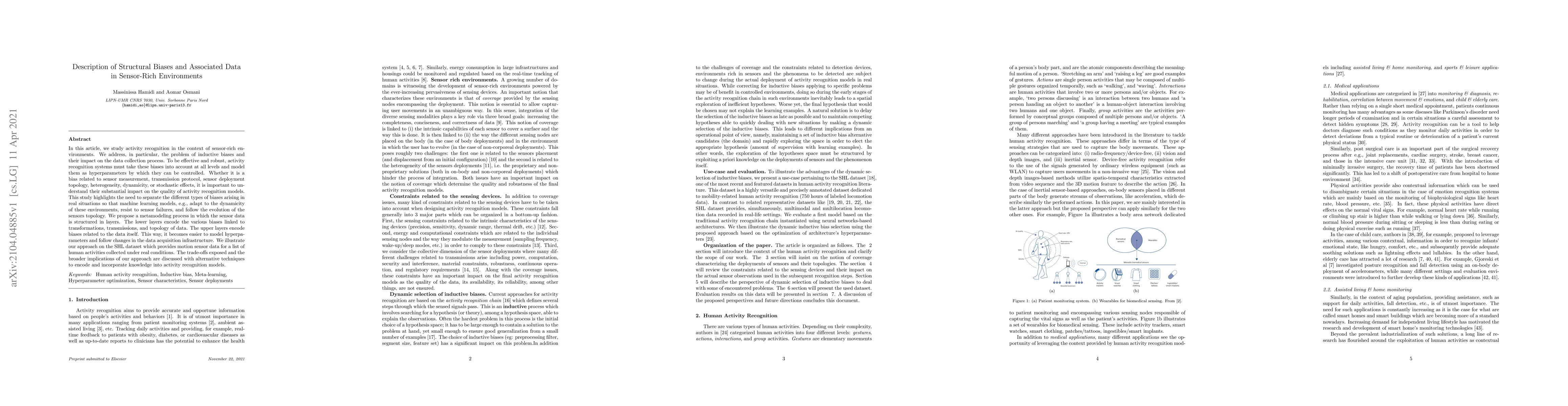 Thumbnail for Description of Structural Biases and Associated Data in Sensor-Rich
  Environments