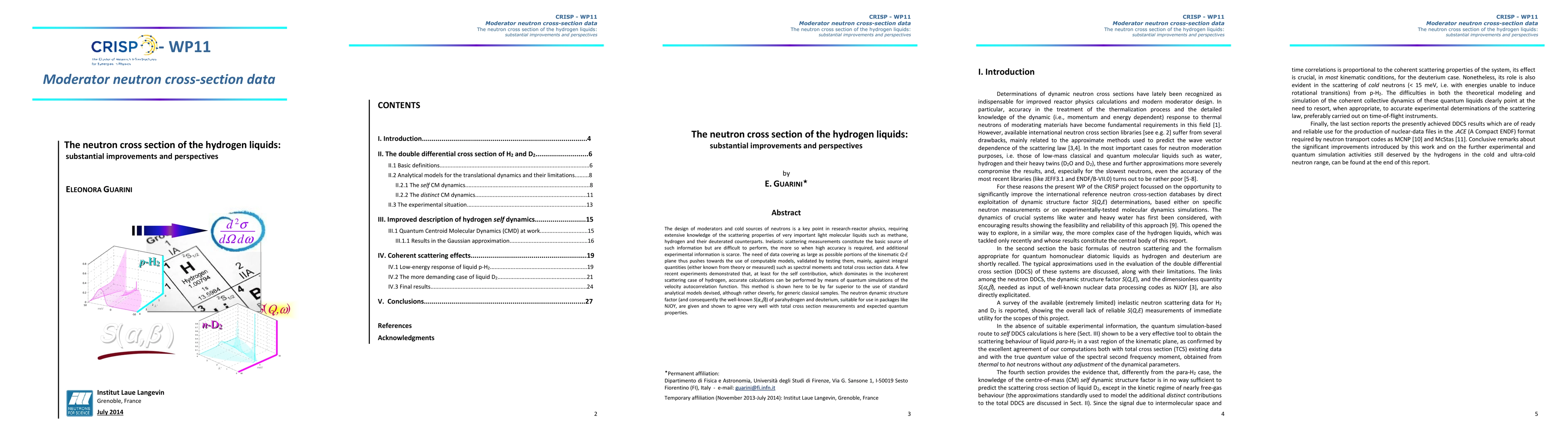 Thumbnail for The neutron cross section of the hydrogen liquids: substantial
  improvements and perspectives