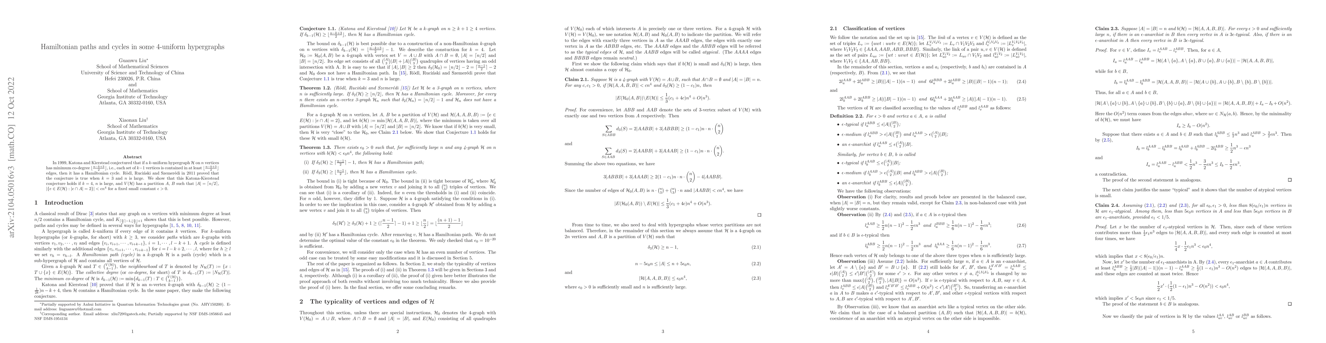 Thumbnail for Hamiltonian paths and cycles in some 4-uniform hypergraphs