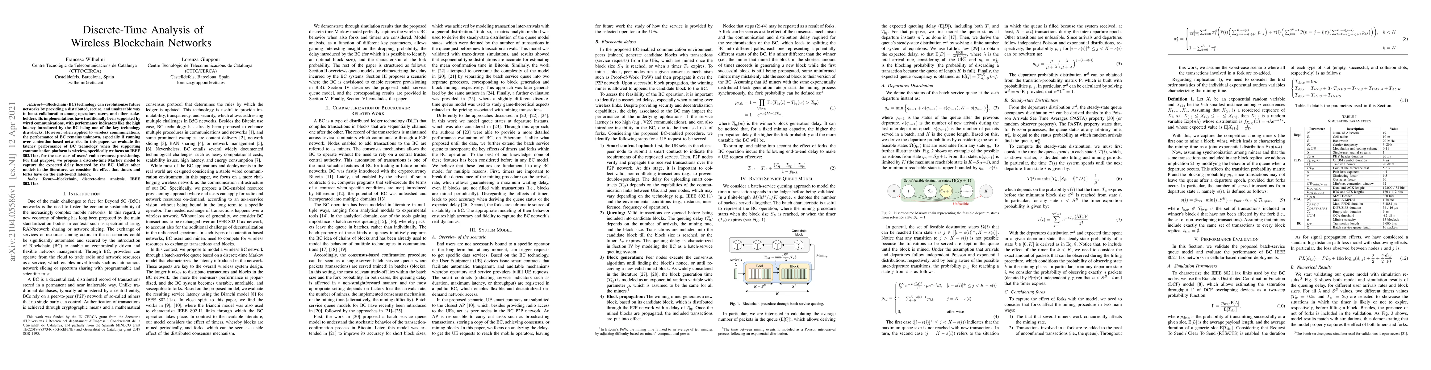 Thumbnail for Discrete-Time Analysis of Wireless Blockchain Networks
