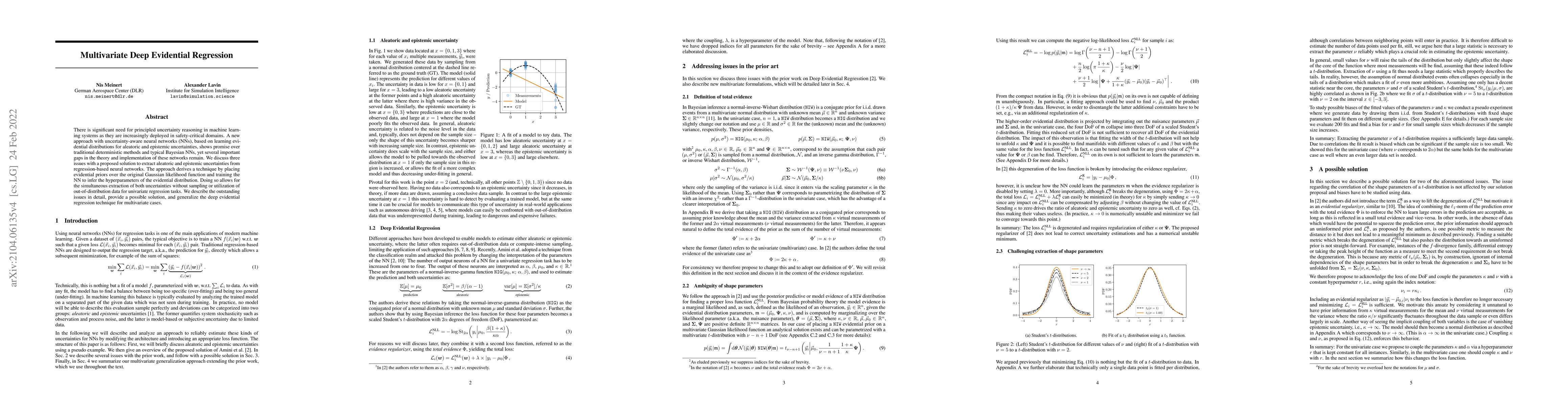 Thumbnail for Multivariate Deep Evidential Regression