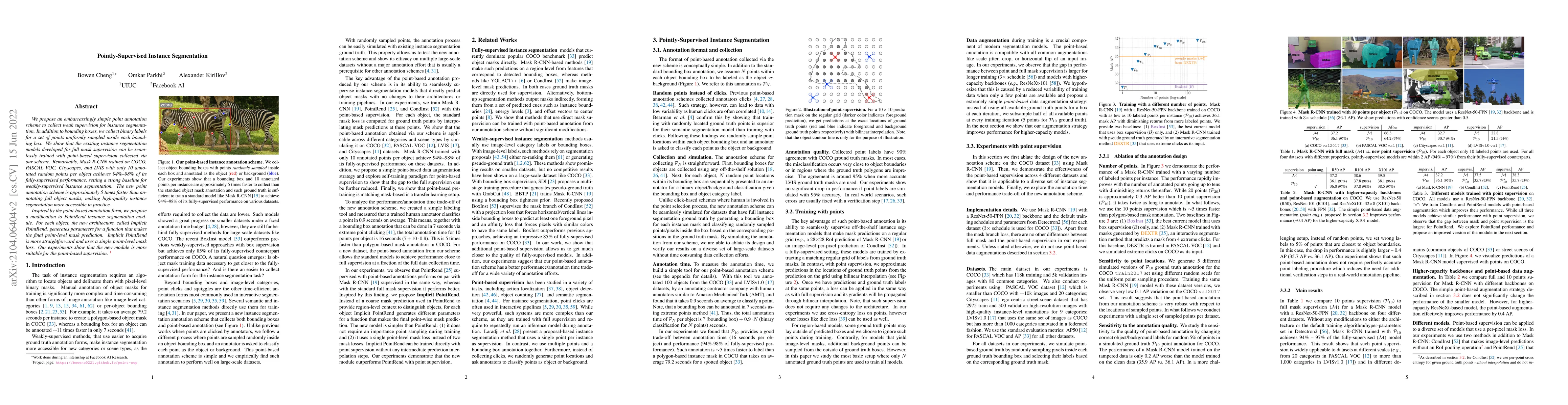 Thumbnail for Pointly-Supervised Instance Segmentation