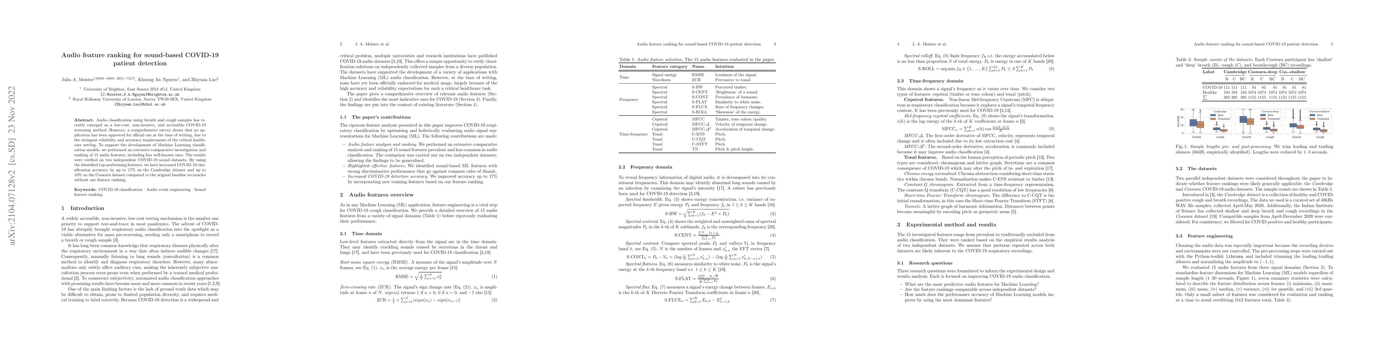 Thumbnail for Audio feature ranking for sound-based COVID-19 patient detection