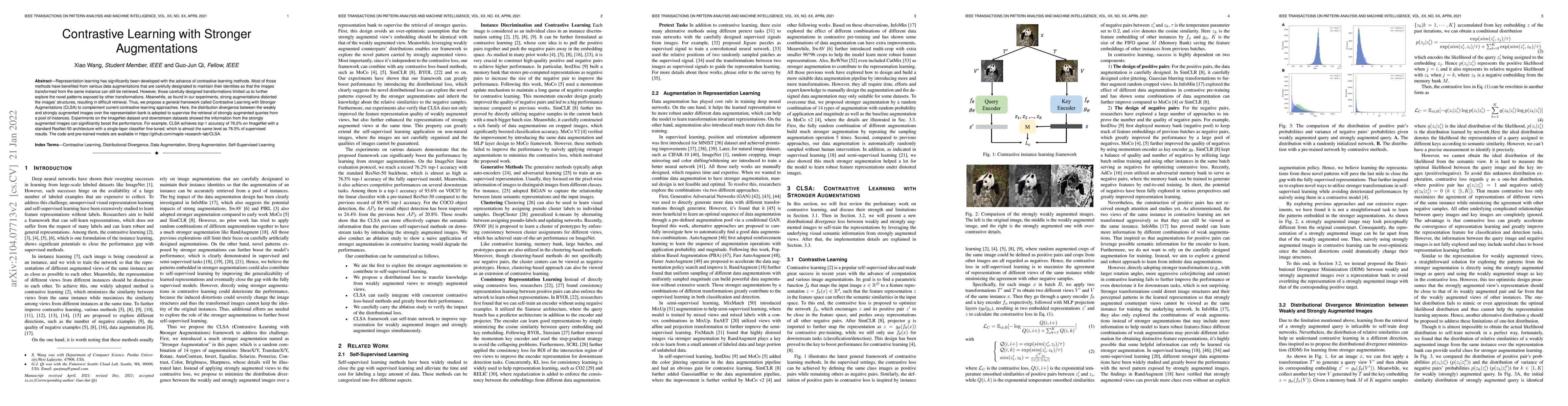 Thumbnail for Contrastive Learning with Stronger Augmentations