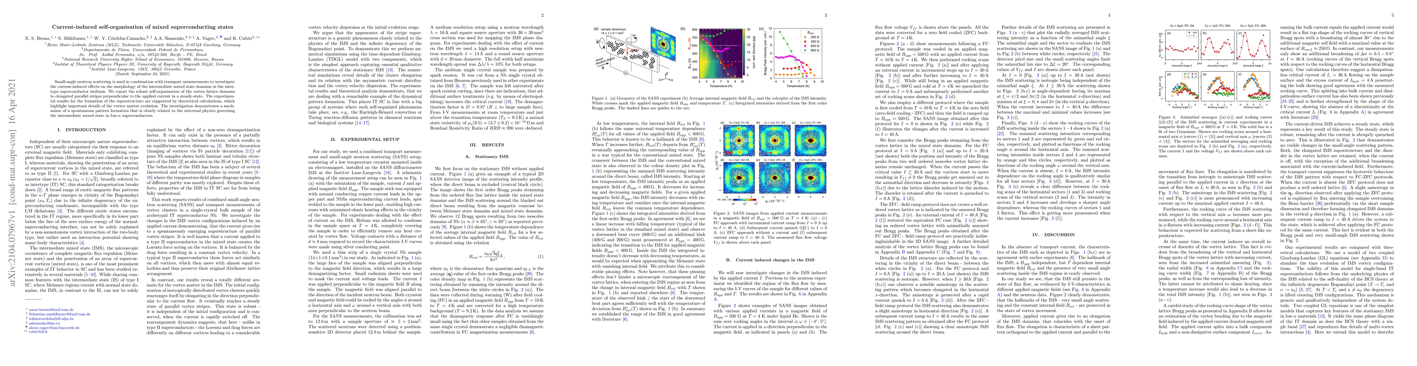 Thumbnail for Current-induced self-organisation of mixed superconducting states