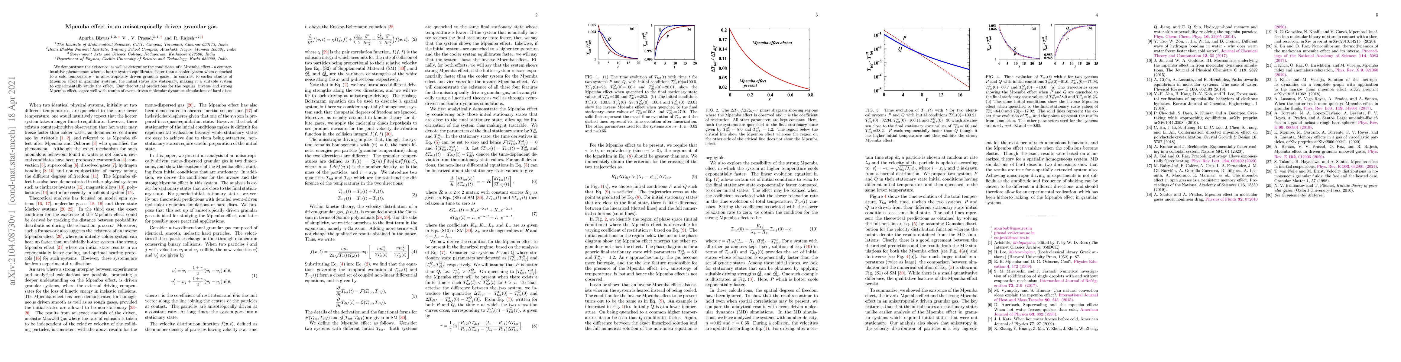 Thumbnail for Mpemba effect in an anisotropically driven granular gas