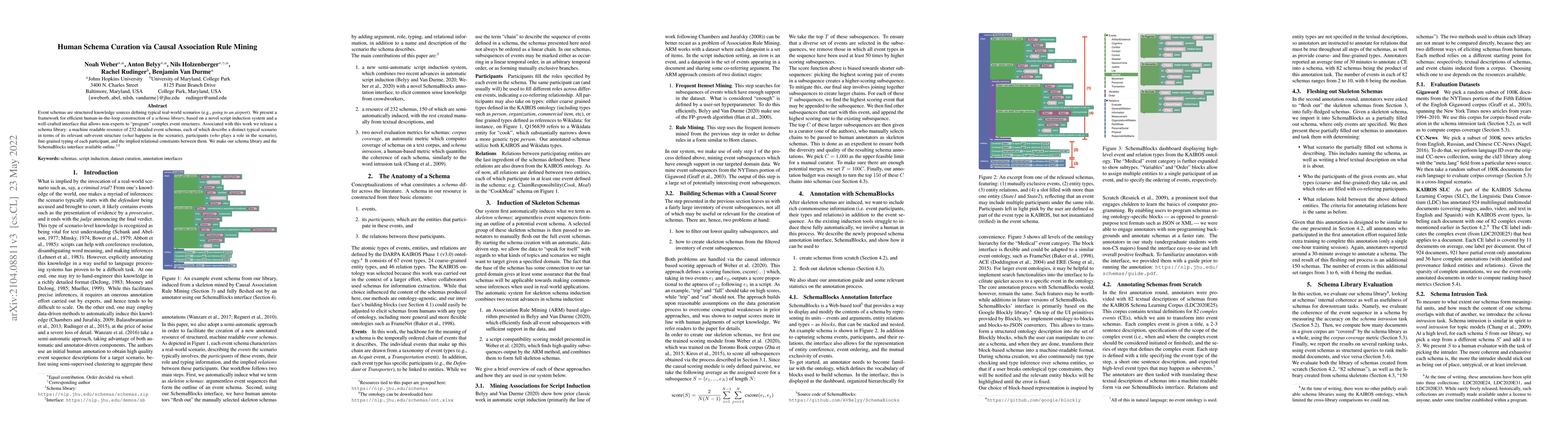 Thumbnail for Human Schema Curation via Causal Association Rule Mining