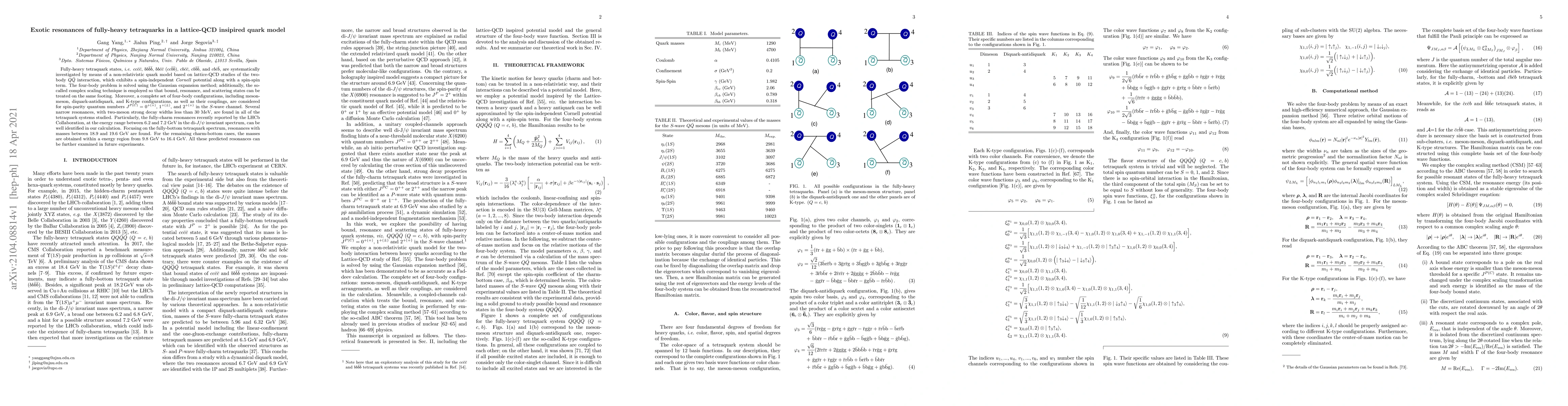 Thumbnail for Exotic resonances of fully-heavy tetraquarks in a lattice-QCD insipired
  quark model