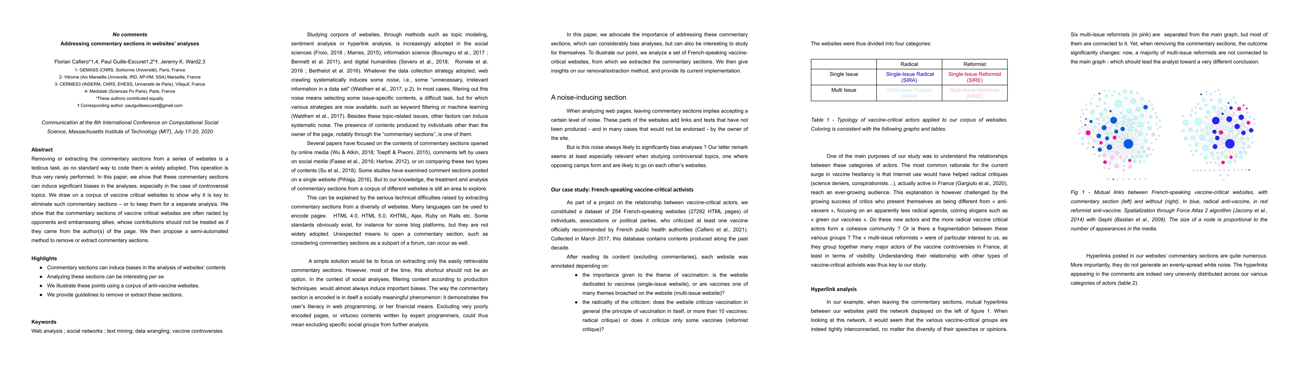 Thumbnail for No comments: Addressing commentary sections in websites' analyses