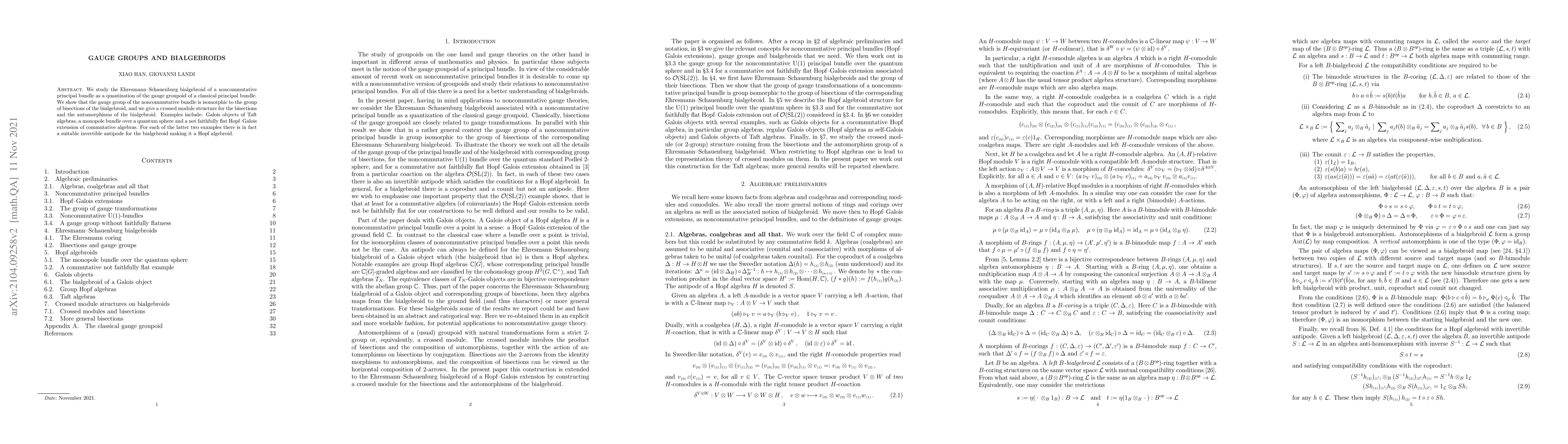 Thumbnail for Gauge groups and bialgebroids