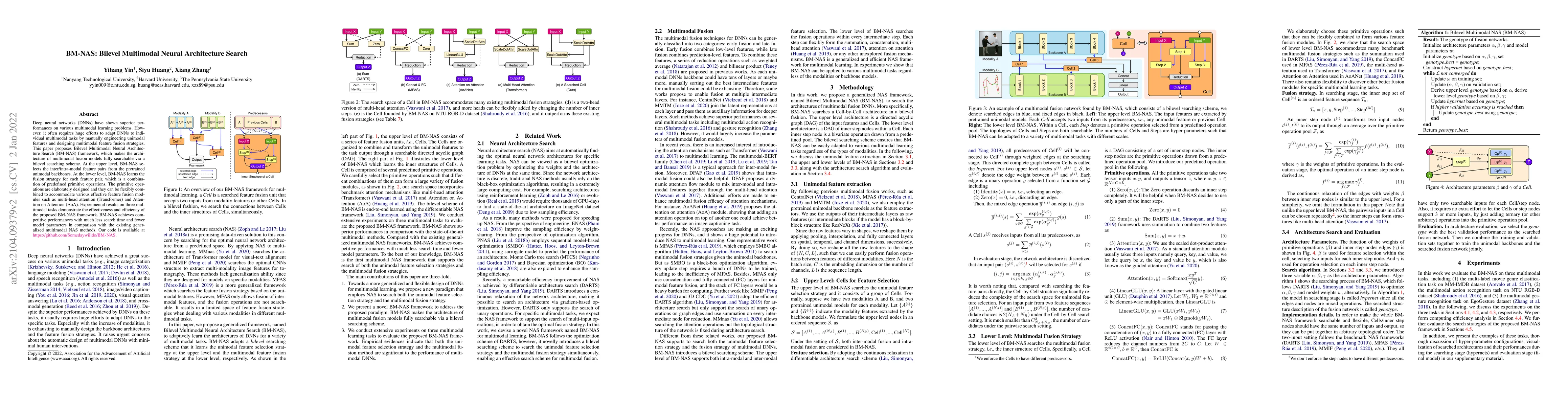 Thumbnail for BM-NAS: Bilevel Multimodal Neural Architecture Search
