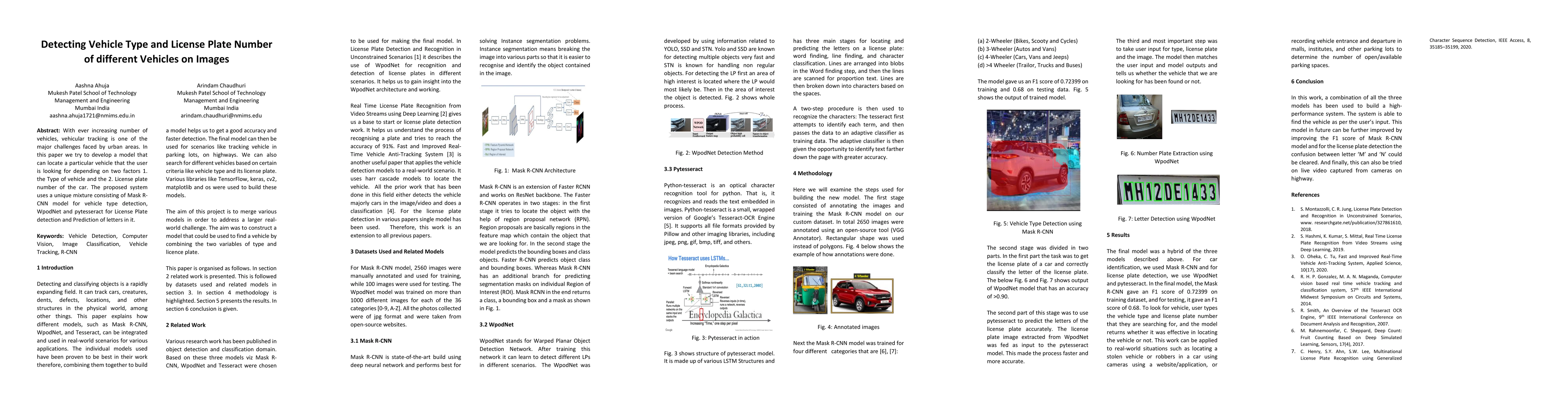 Thumbnail for Detecting Vehicle Type and License Plate Number of different Vehicles on
  Images