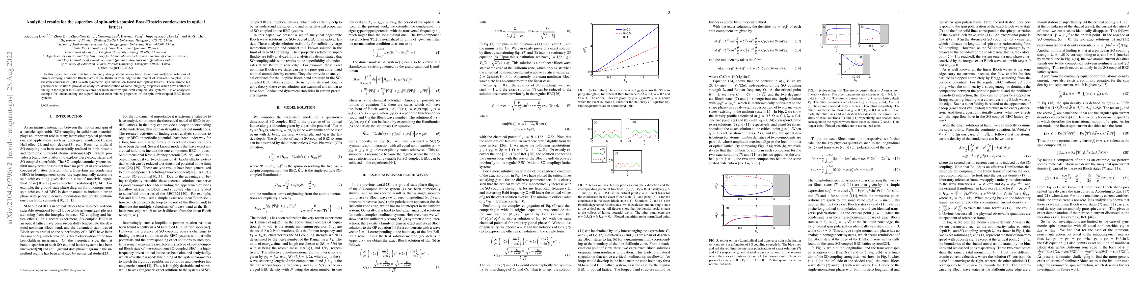 Thumbnail for Analytical results for the superflow of spin-orbit-coupled Bose-Einstein
  condensates in optical lattices