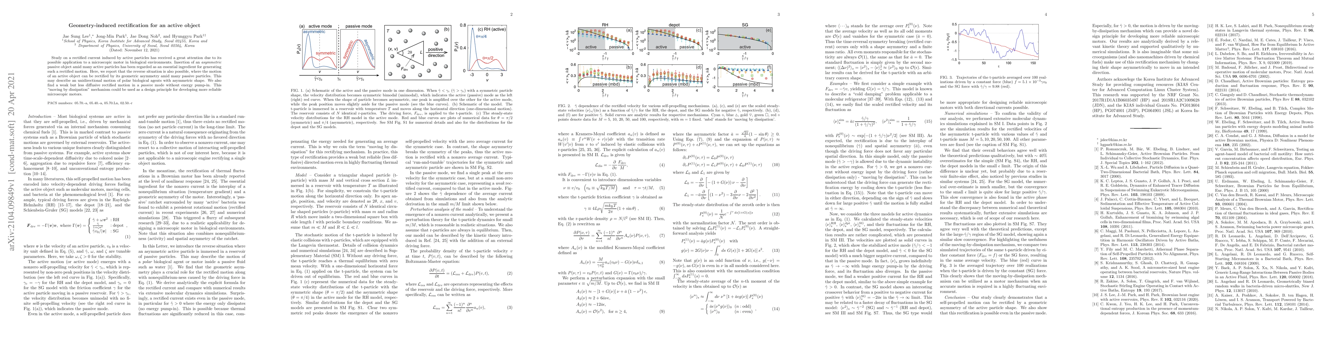 Thumbnail for Geometry-induced rectification for an active object