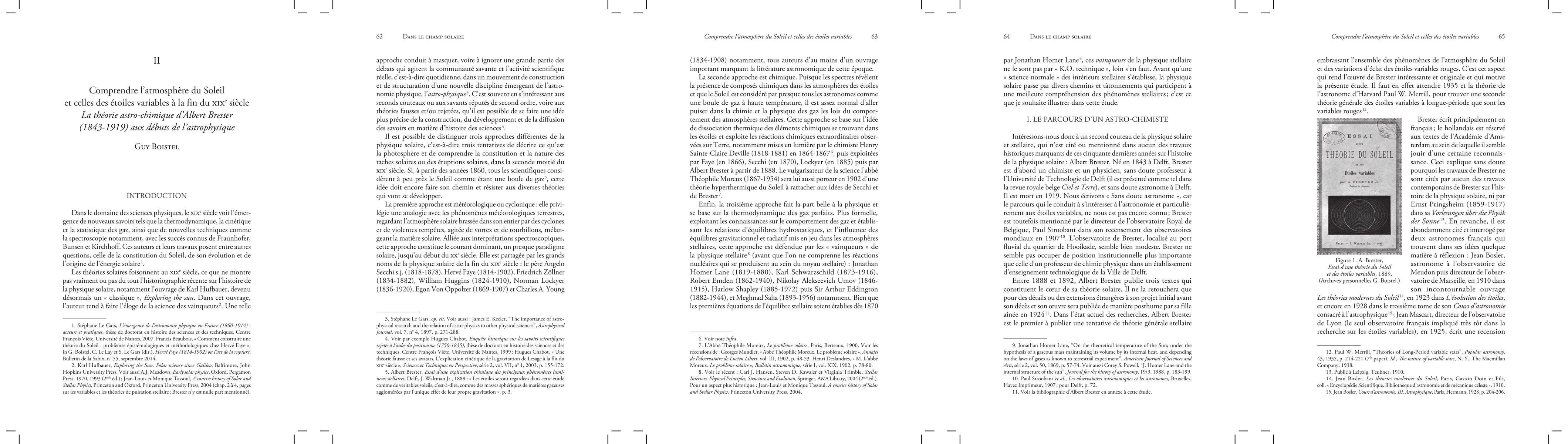 Thumbnail for Comprendre l atmosphere du Soleil et celles des etoiles variables a la
  fin du 19e siecle or, Understanding the Sun and variable stars atmospheres at
  the end of the 19th Century
