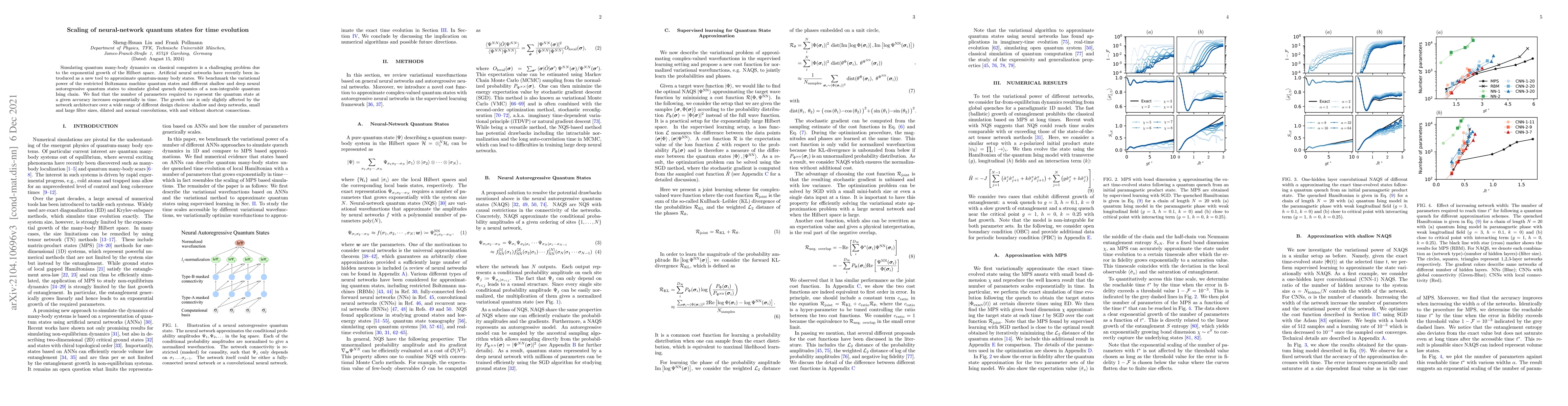 Thumbnail for Scaling of neural-network quantum states for time evolution