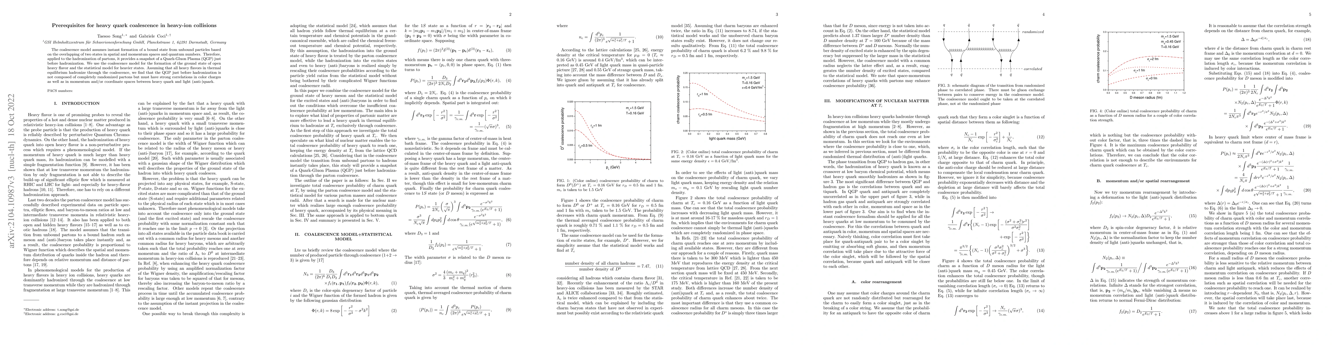Thumbnail for Prerequisites for heavy quark coalescence in heavy-ion collisions