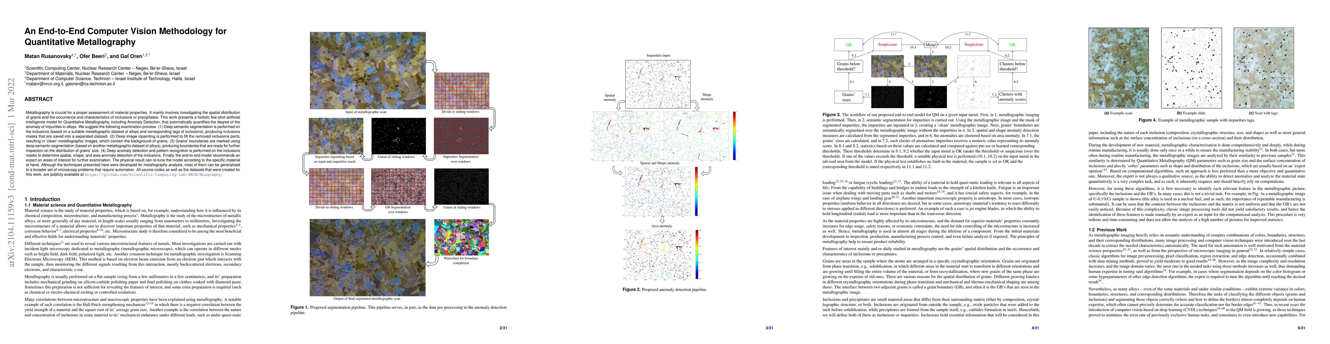 Thumbnail for An End-to-End Computer Vision Methodology for Quantitative Metallography