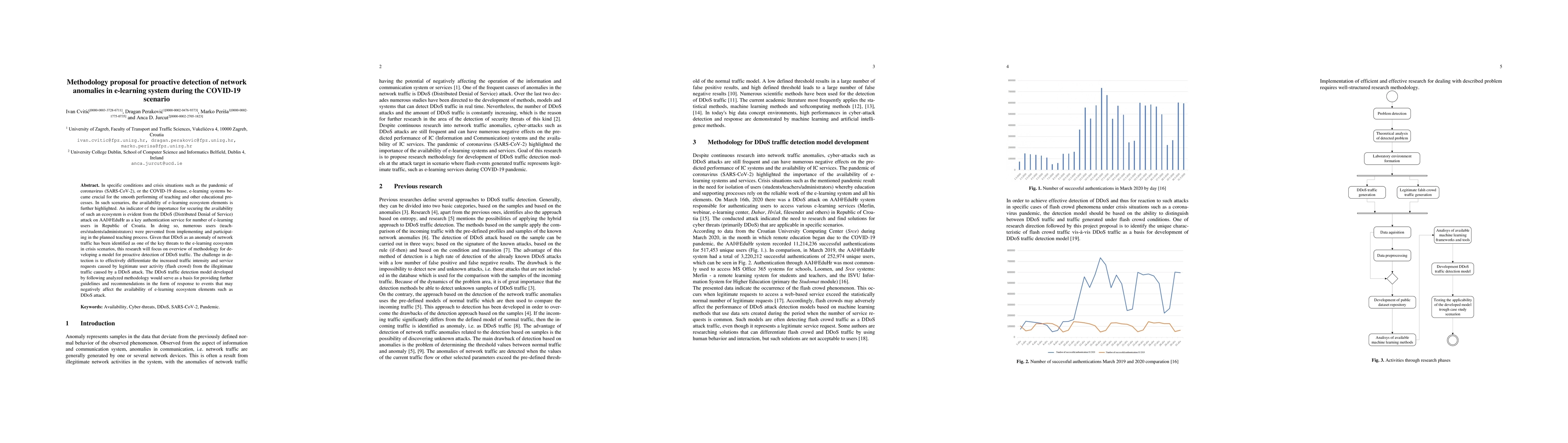 Thumbnail for Methodology proposal for proactive detection of network anomalies in
  e-learning system during the COVID-19 scenario