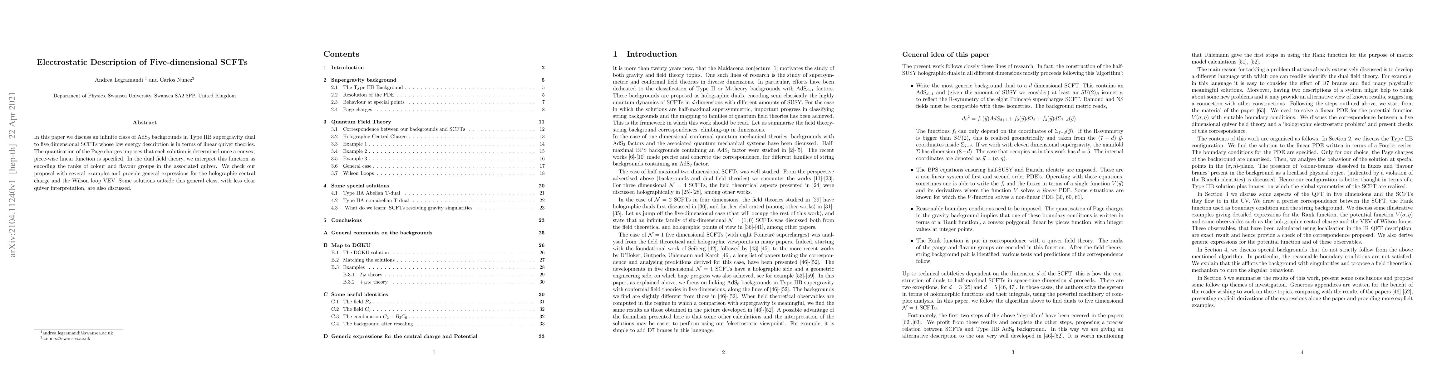 Thumbnail for Electrostatic Description of Five-dimensional SCFTs