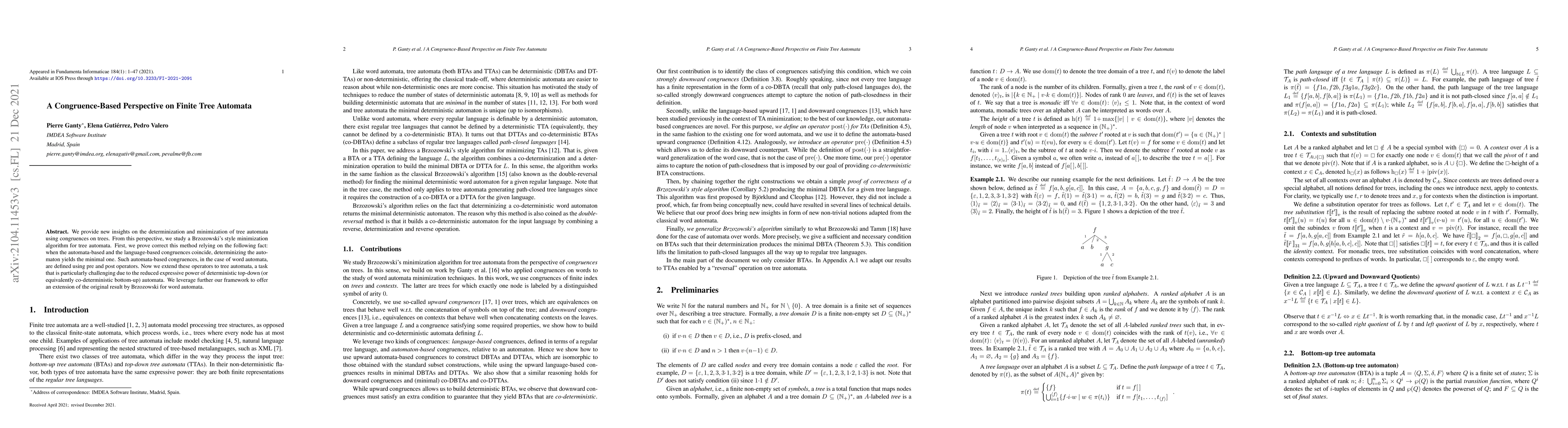 Thumbnail for A Congruence-Based Perspective on Finite Tree Automata