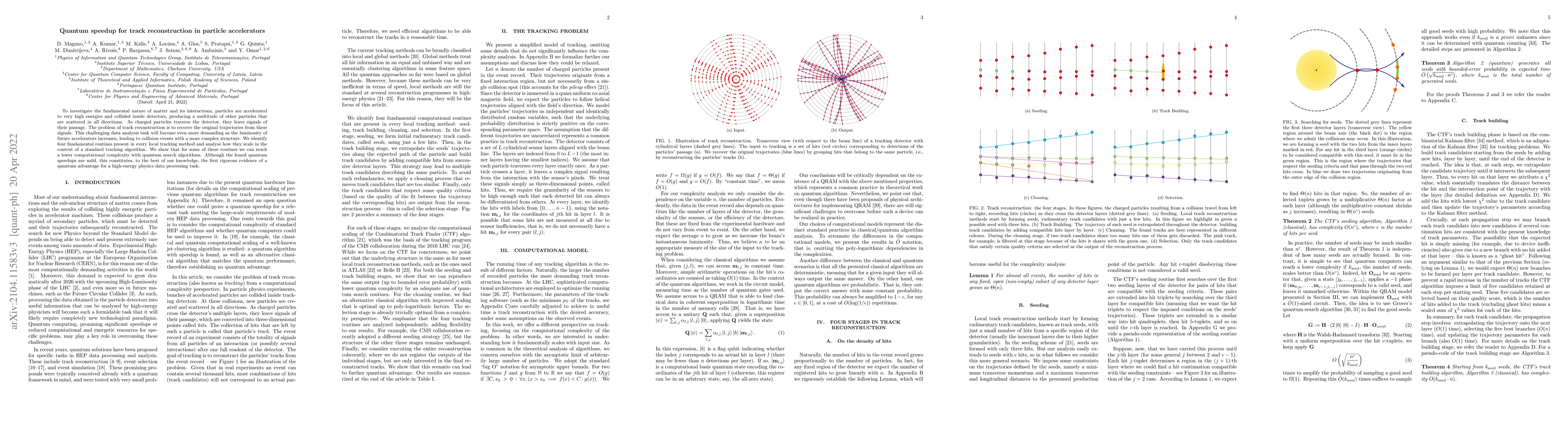 Thumbnail for Quantum speedup for track reconstruction in particle accelerators