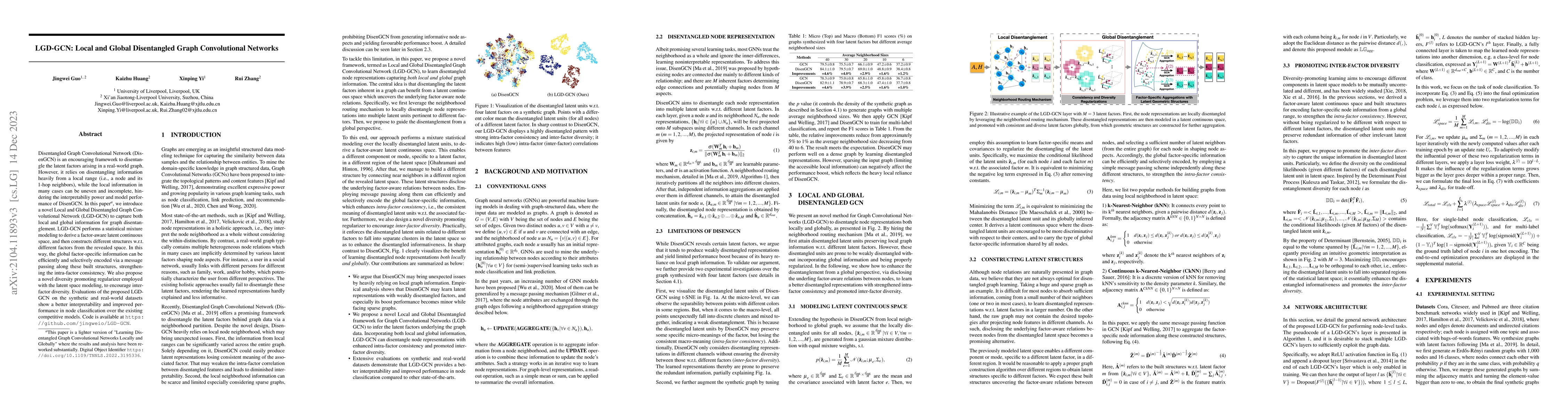 Thumbnail for LGD-GCN: Local and Global Disentangled Graph Convolutional Networks