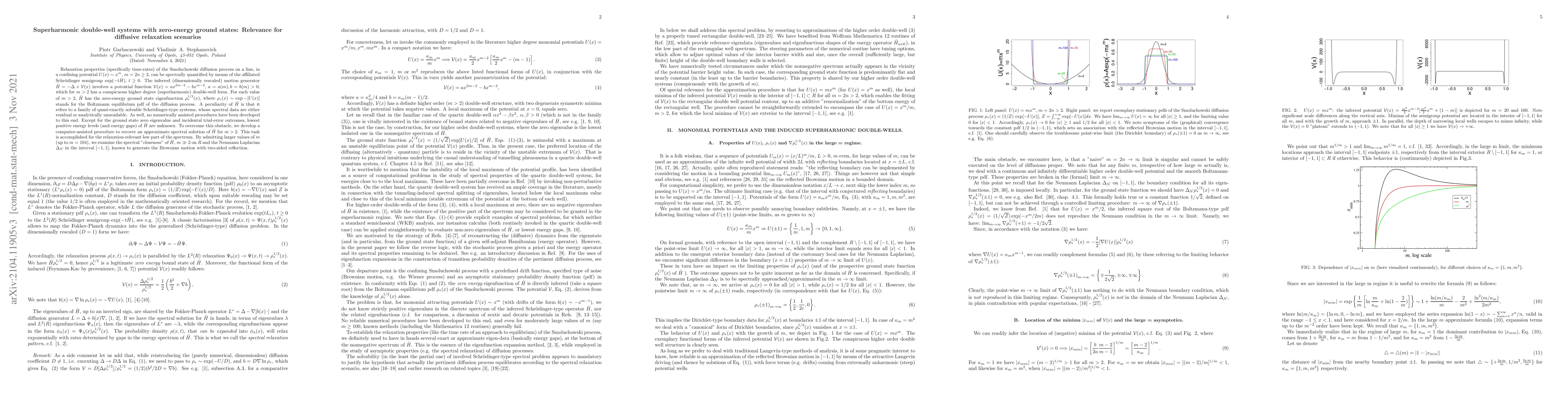 Thumbnail for Superharmonic double-well systems with zero-energy ground states:
  Relevance for diffusive relaxation scenarios