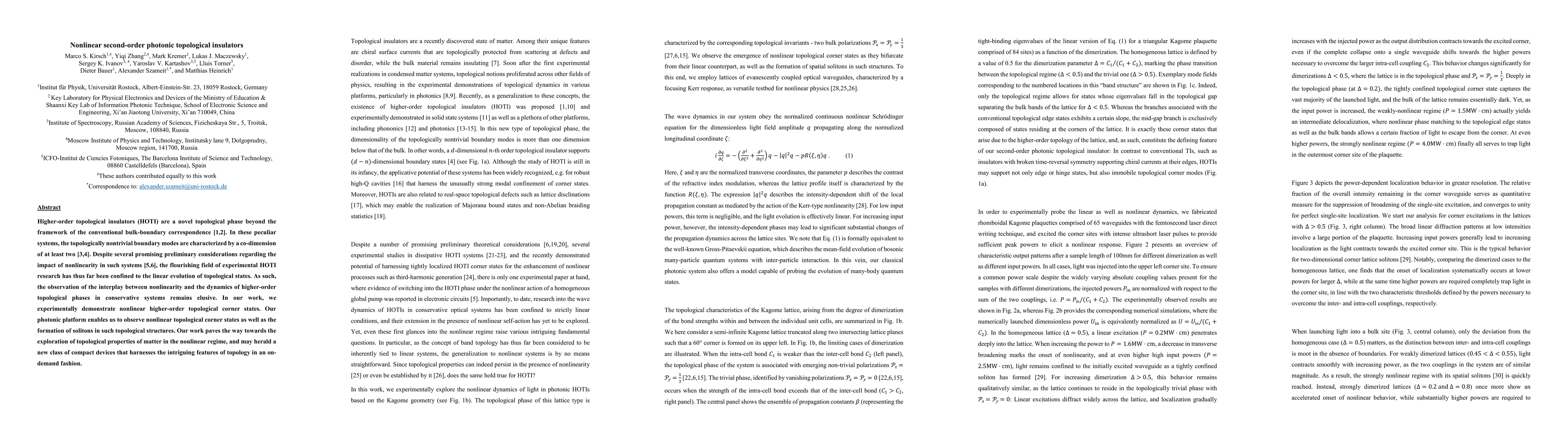 Thumbnail for Nonlinear second-order photonic topological insulators