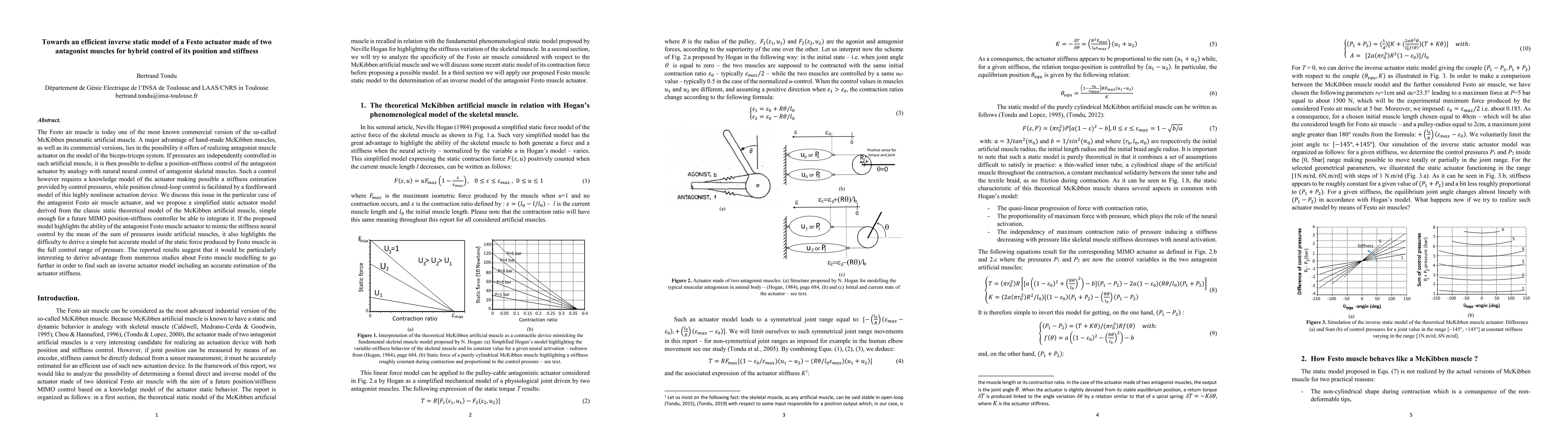 Thumbnail for Towards an efficient inverse static model of a Festo actuator made of
  two antagonist muscles for hybrid control of its position and stiffness